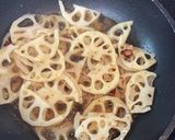 れんこんのきんぴら作り方2写真