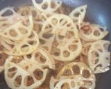 れんこんのきんぴら作り方3写真