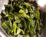 茎わかめと油揚げのマヨネーズ和え作り方2写真