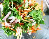 水菜のかき揚げ作り方1写真