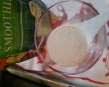 グリーンスムージー牛乳割り作り方1写真