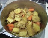 新じゃがと厚揚げのカレー煮作り方3写真