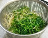 手を汚さずにおかひじきともやしのおひたし作り方2写真