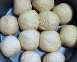 全粒粉もっちりちぎりパン。卵、オイル無し作り方7写真