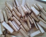 シャキッ☆たたき牛蒡作り方1写真