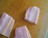 簡単中華＊ほうれん草のベーコン炒め＊作り方2写真