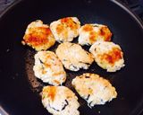 豆腐＆ひじきの和風ハンバーグ作り方5写真