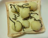 新じゃが旨ぁ　塩昆布おかか和トースト作り方6写真