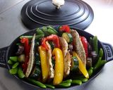 ストウブで鯵の蒸し焼き作り方2写真
