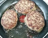 豪快なハンバーグの焼き方作り方4写真