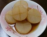 米のとぎ汁で茹でた味しみ大根作り方6写真