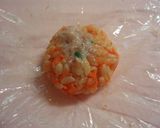 レンジDEチン♪ご飯DE彩りシュウマイ作り方6写真