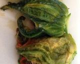 ズッキーニの花の肉詰め作り方4写真