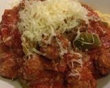 市販のトマトソースをミートボールパスタへ作り方7写真