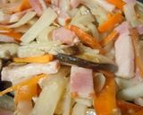 ベーコンと根菜の塩麹炒め作り方5写真