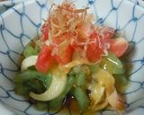 さっぱり♪刺身こんにゃくとトマトの和え物作り方8写真