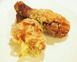 サクサク＆ジューシーな鶏の骨付き塩唐揚げ作り方11写真