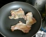 鶏皮をパリッとシンプルに焼きました！作り方1写真