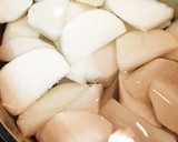 大根と厚揚げのごま煮作り方1写真