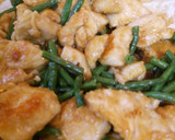 夏野菜とむね肉丼♪あっさり胡麻ぽんで作り方10写真
