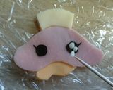 妖怪ウォッチ☆簡単キャラ弁☆キズナース作り方4写真