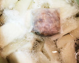 大根と厚揚げのごま煮作り方3写真
