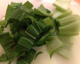 ゴマ油香る厚揚とチンゲン菜の餡かけお浸し作り方1写真