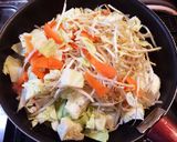 野菜たっぷりソース焼きそば作り方2写真