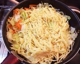 野菜たっぷりソース焼きそば作り方3写真