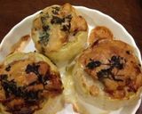 ミニカボチャの肉詰め焼き作り方3写真