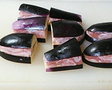 20分簡単　なすの肉挟みと揚げ出し豆腐作り方8写真