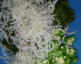 オクラとめかぶの梅肉和え(^^)作り方1写真
