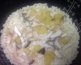 簡単♬エリンギとさつまいもの炊き込みご飯作り方5写真