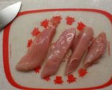 ＊鶏むね肉＊タラコマヨ・チーズ焼き作り方1写真