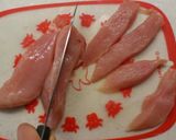 ＊鶏むね肉＊タラコマヨ・チーズ焼き作り方2写真