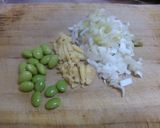 豆腐とひき肉のレンジ蒸し甘酢あん作り方1写真