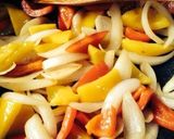 暑い日・夏メニュー！簡単❀彩りカレー炒め作り方3写真