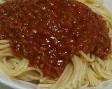 ミートソーススパゲティ作り方5写真