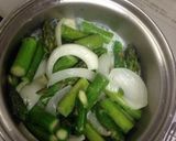 アスパラのクリームスープ作り方1写真