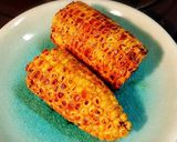 焦がしバター醤油の焼きとうもろこし作り方8写真
