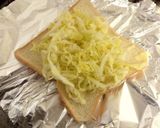 忙しい朝に！美味しいハムチーズトースト♡作り方1写真
