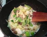 しめじのクリームパスタ〜柚子胡椒風味〜作り方3写真