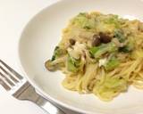 しめじのクリームパスタ〜柚子胡椒風味〜作り方5写真