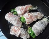 紫蘇とカイワレのササミ巻き作り方5写真