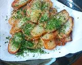 ポテトのオリーブオイル焼き青さフリフリ♪作り方5写真