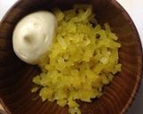 ちくわと水菜のたくマヨ和え作り方1写真