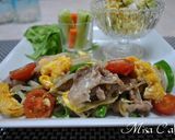 豚肉ともやしの甘酢あんかけ作り方8写真