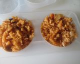 海鮮オムライスのバーガー風作り方1写真