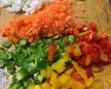 野菜たっぷりソースで サーモンムニエル作り方1写真