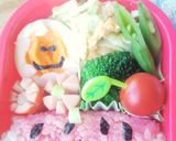キャラ弁 夏 ♪スイカのお弁当♪作り方4写真